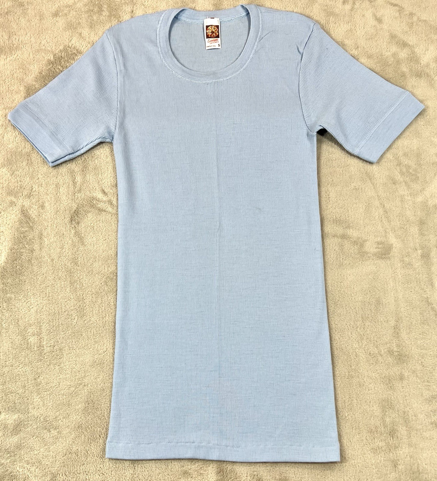 Vintage Wool Blend Base Layer Women&rsquo;s M Italy 5 Blue NWOT NOS Made in Italy