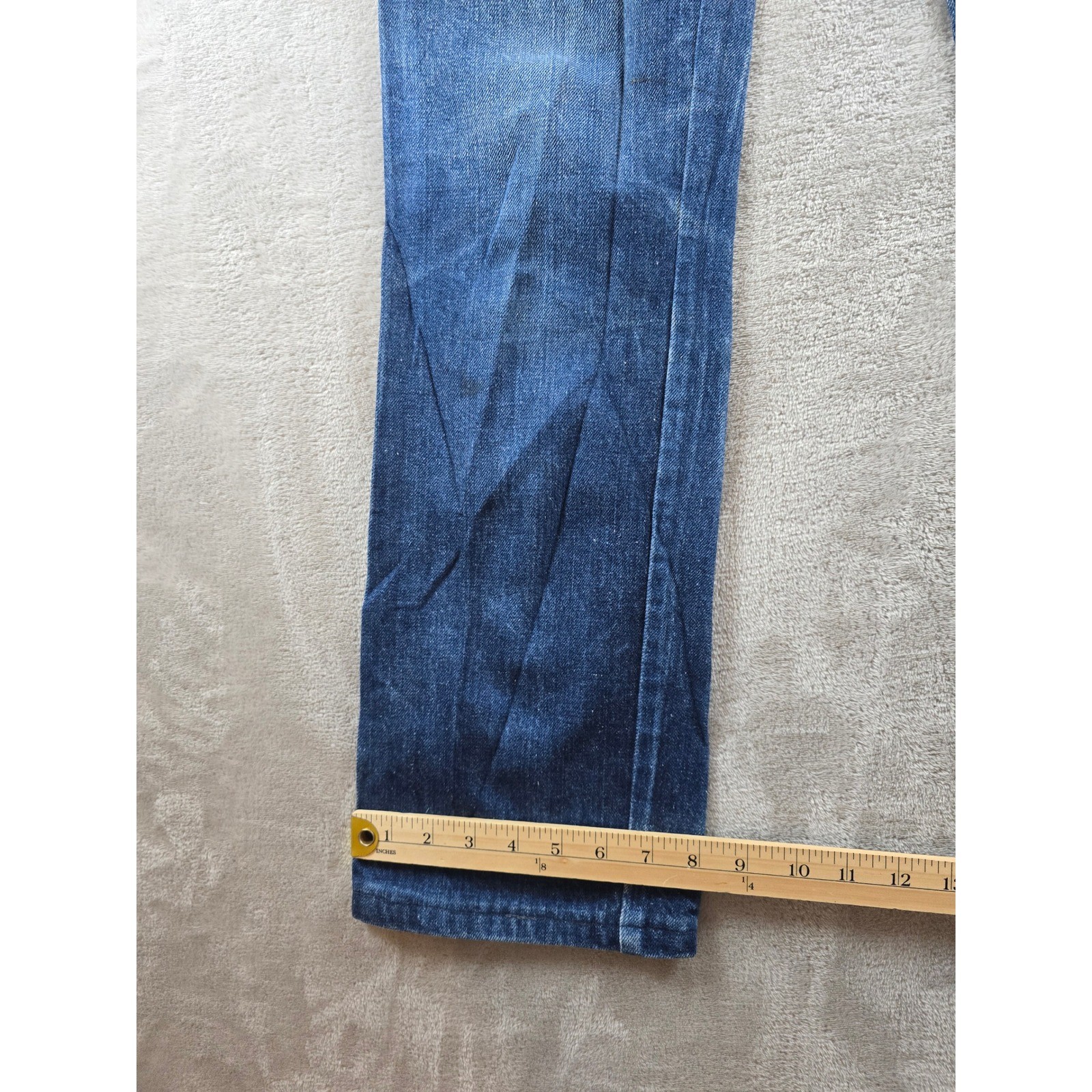 Vintage Bolthon & Cassidy Jeans Womens Size 2 Blue 70s Made In Italy *Read