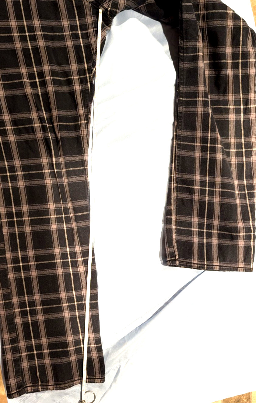 VANS plaid Low-rise Flattering Pants/Jeans retro classic super cute! womens