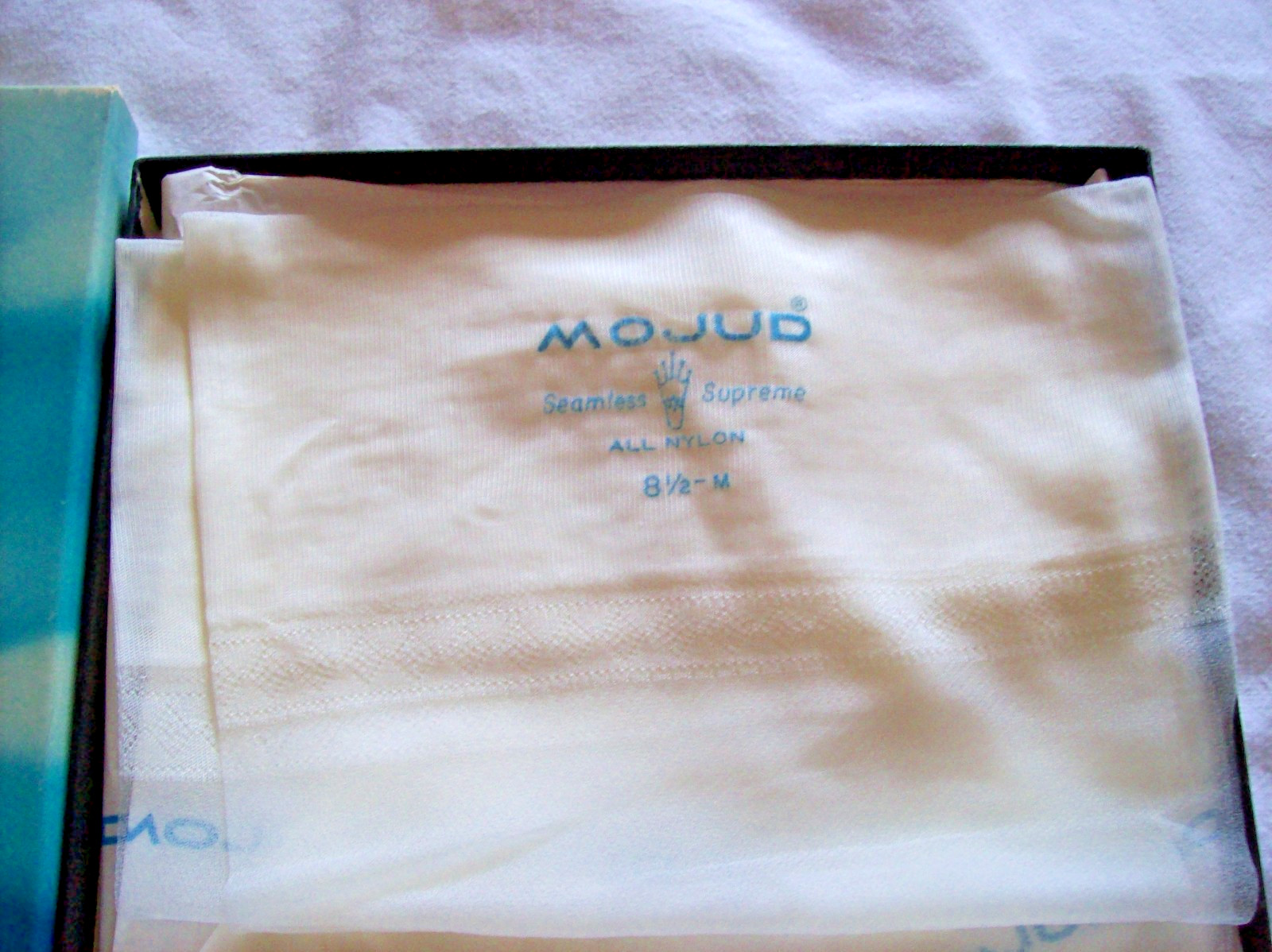Vintage MOJUD NYLON SEAMLESS HOSIERY STOCKINGS NOS
