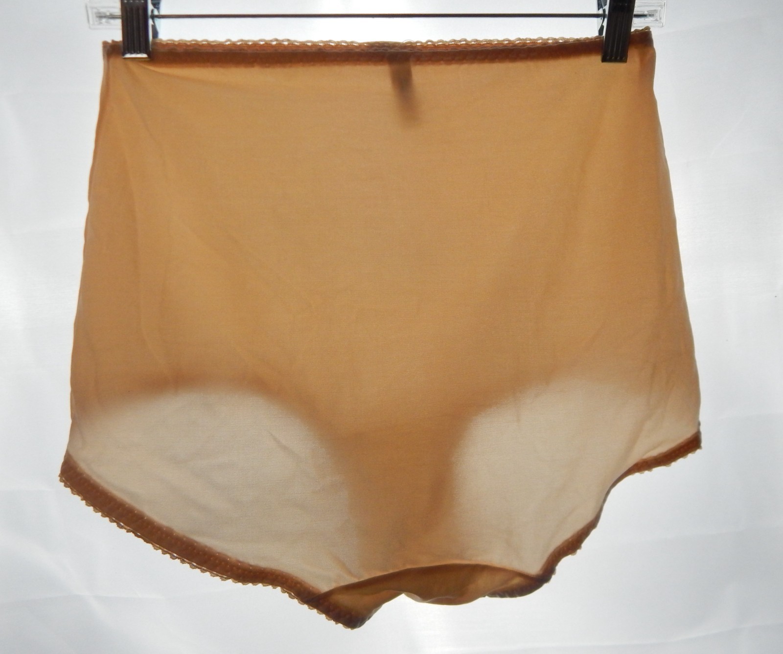 VTG Bali Panties Satin Brief Shaper Granny Panty, Size XXXL 35/36, Style 8500