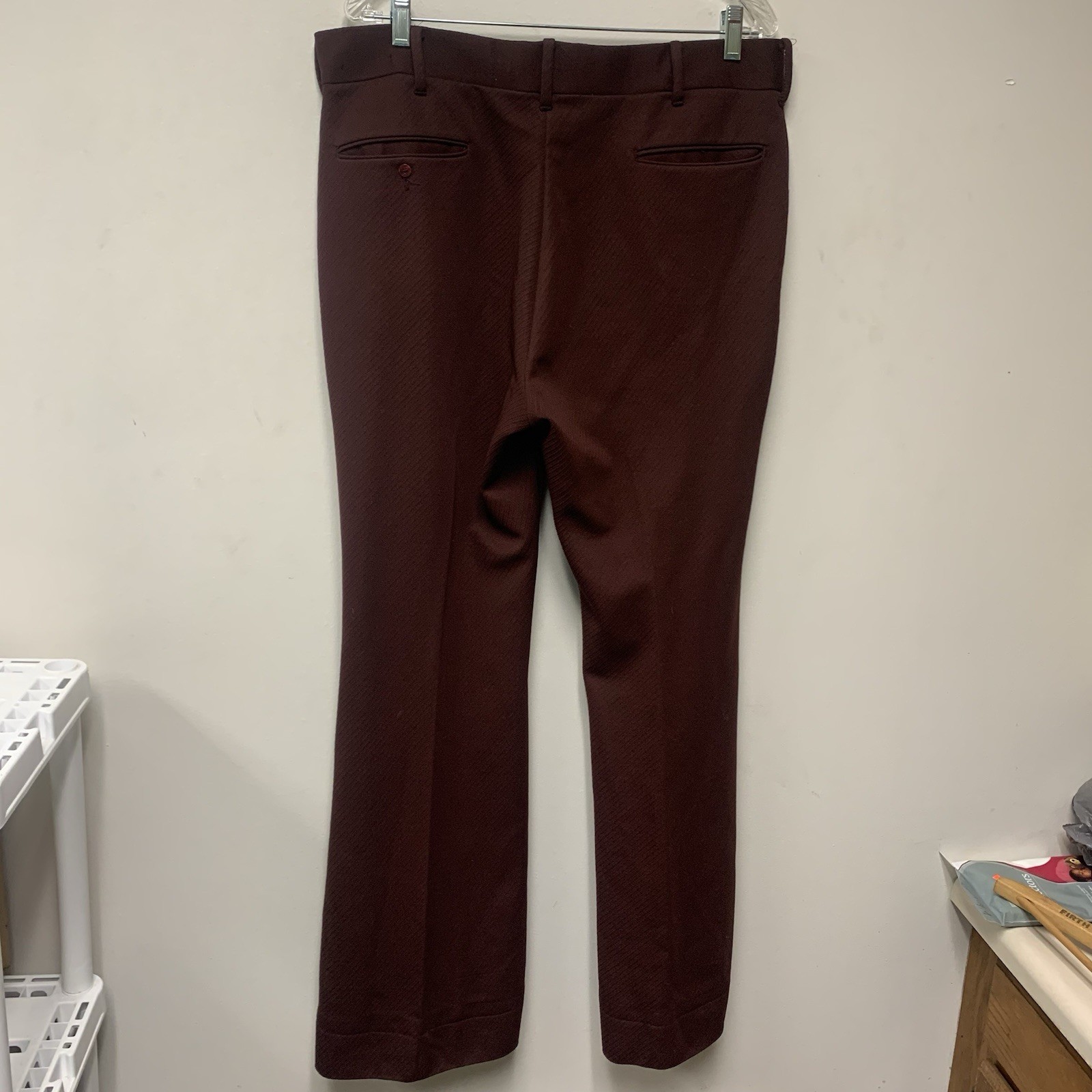 Lee Womens Vintage Flared Pants No Size Tag 36” Waist 32” Inseam