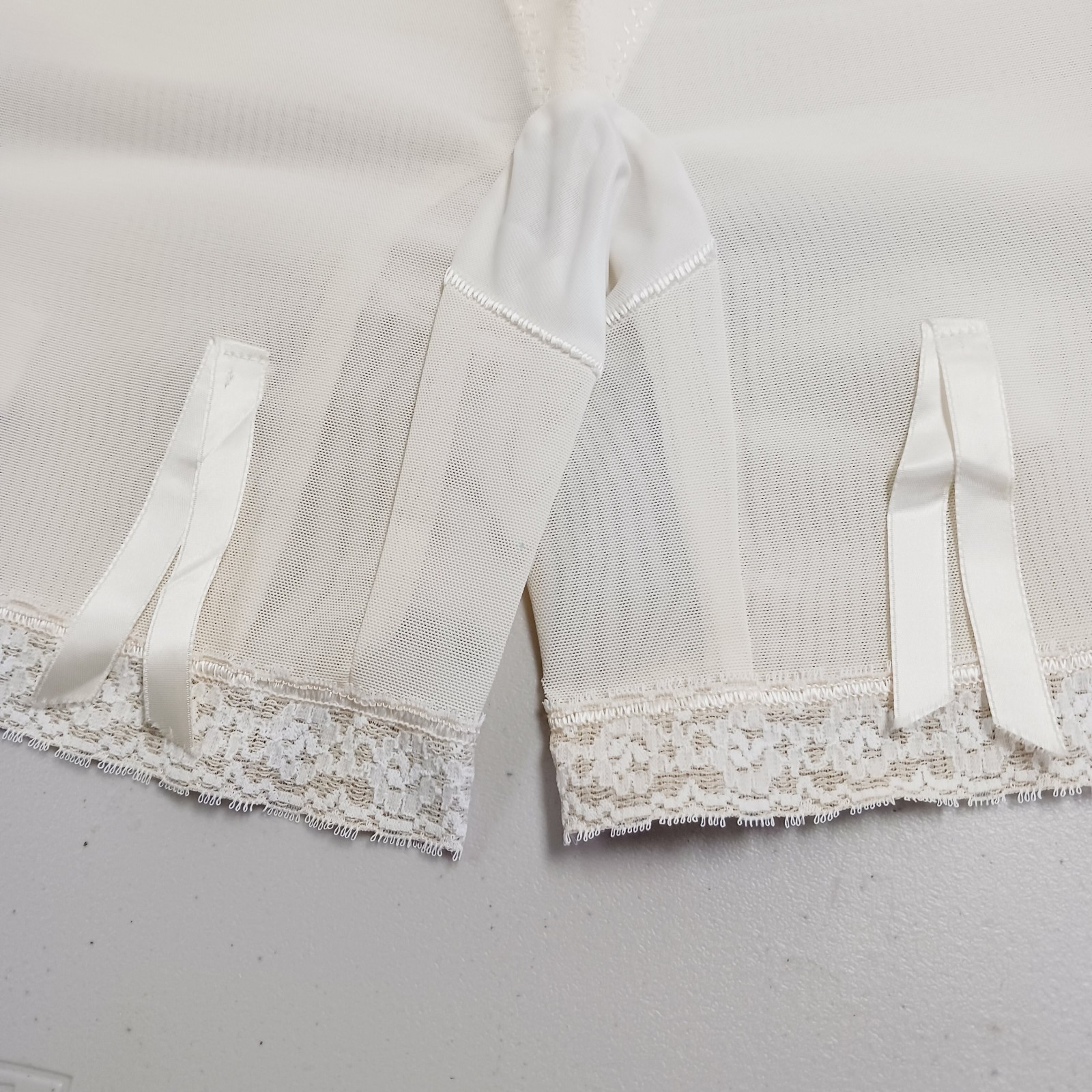 Marcus & Wiesen Primstyle Vintage White Panty Girdle Size L Waist 29-30