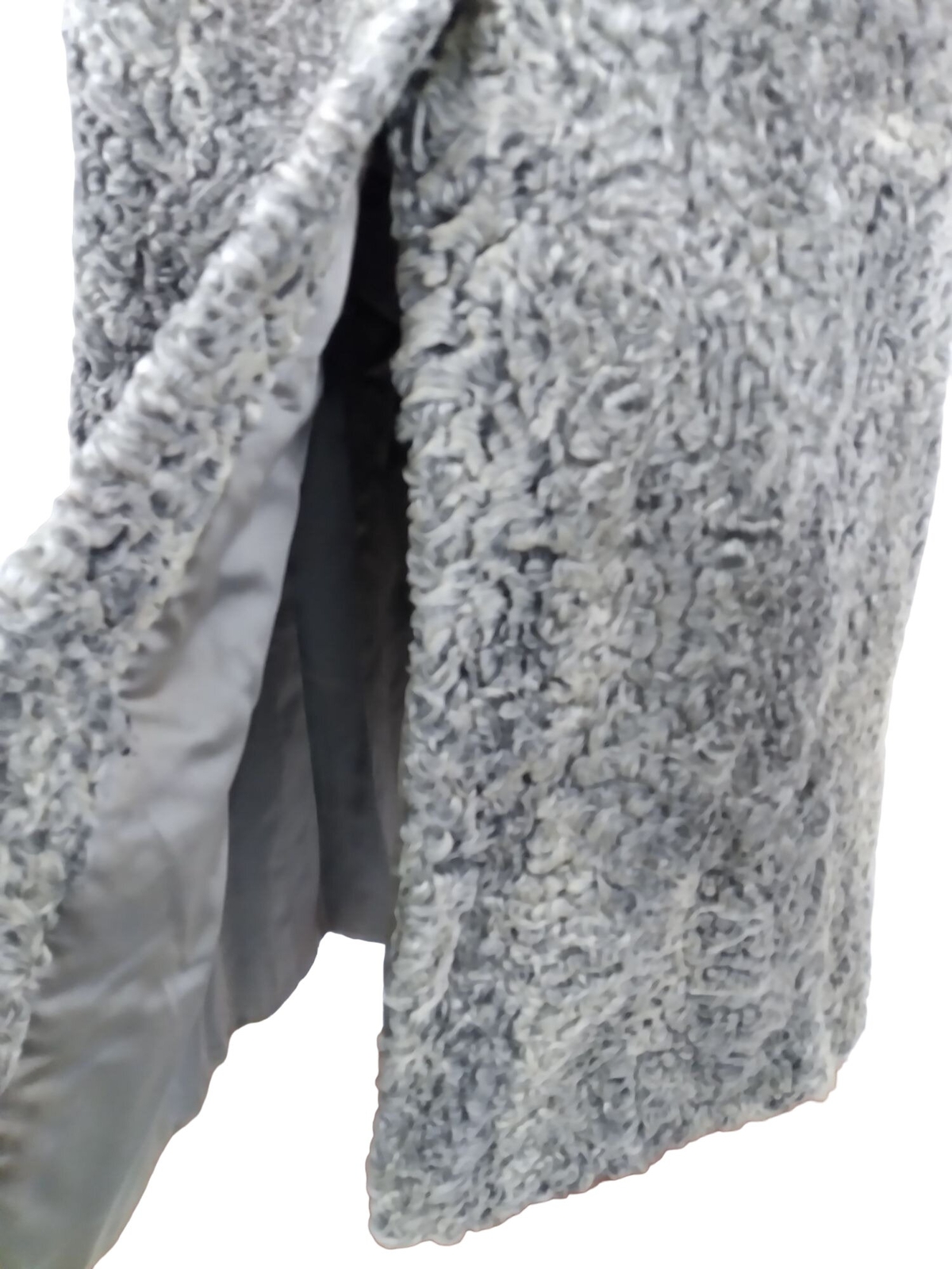 VTG CHLOE / SAKS-JANDEL Chevy Chase Persian Fur Coat w/Hat S/M measured