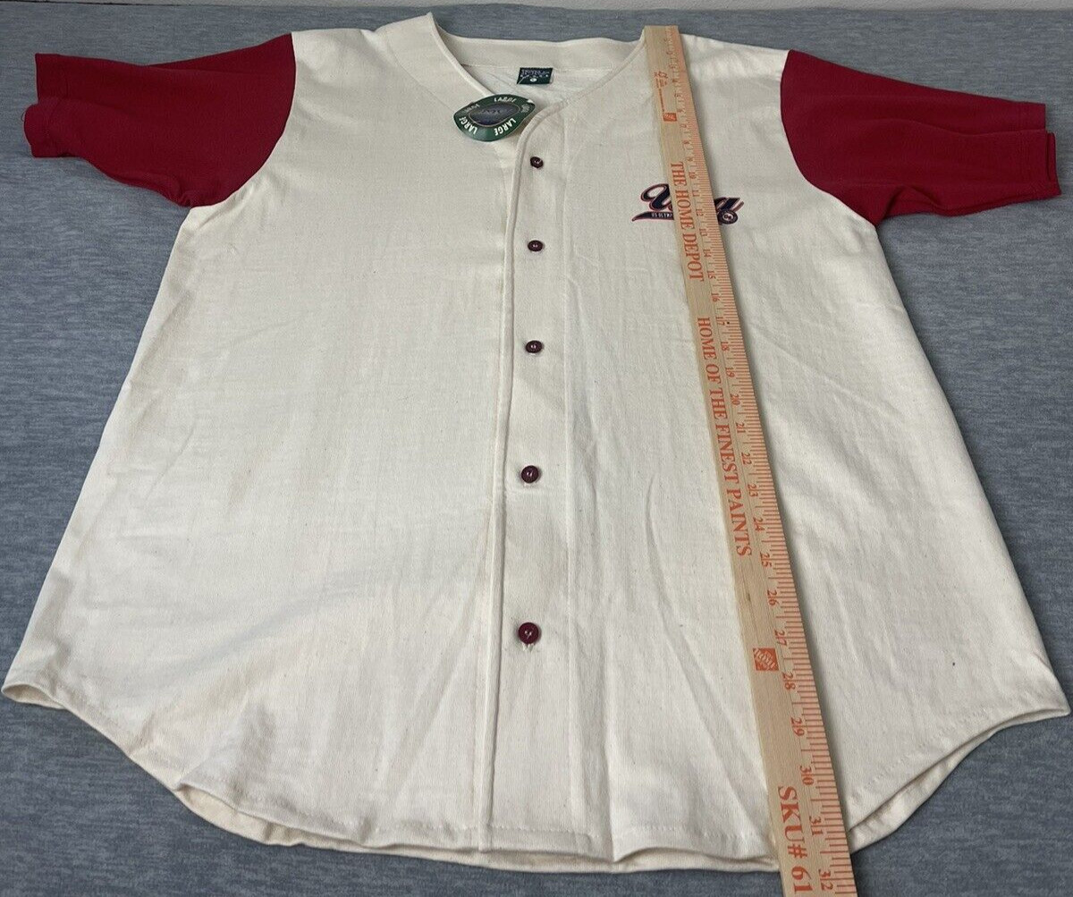 Vtg 90s USA Olympic Training Center Olympics Jersey MV Sports WOMENS LARGE NWT