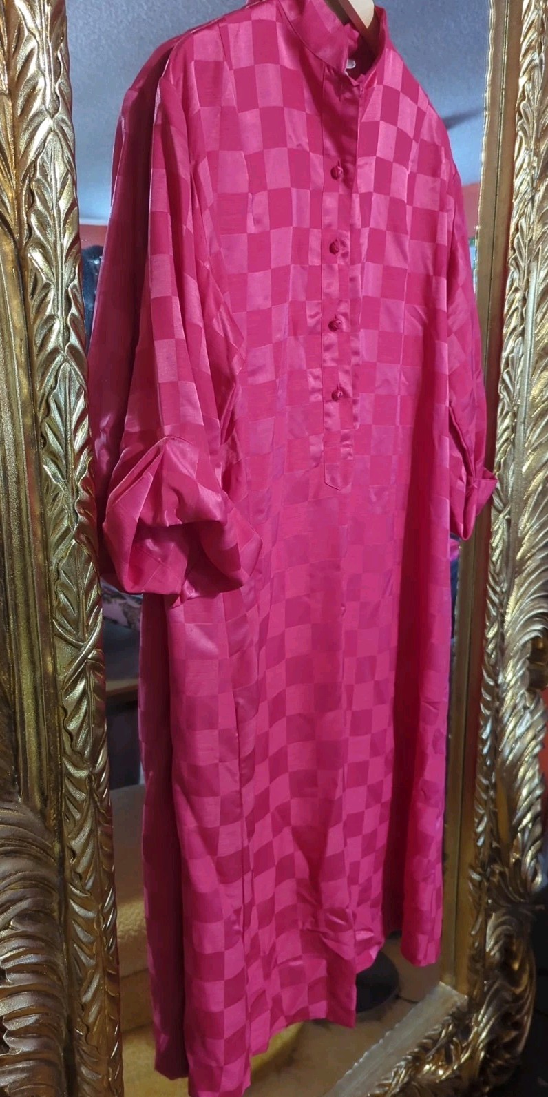 Vintage 70&rsquo;s 80&rsquo;s Catherine Agust penthouse gallery tunic kaftan