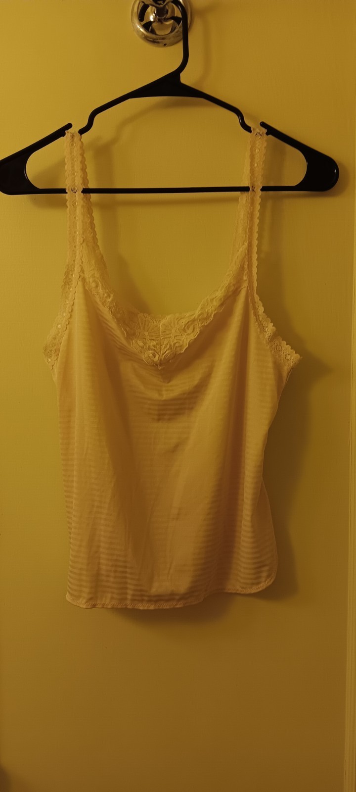 Handmade Lace Coquette Sheer Camisole Top S