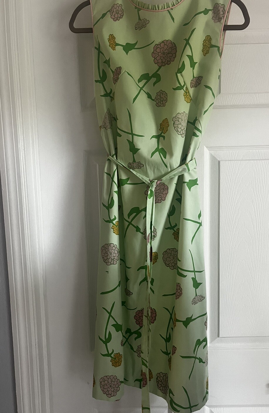 Vintage 1960&rsquo;s Maxi dress With Screen Print By The Vested Gentress
