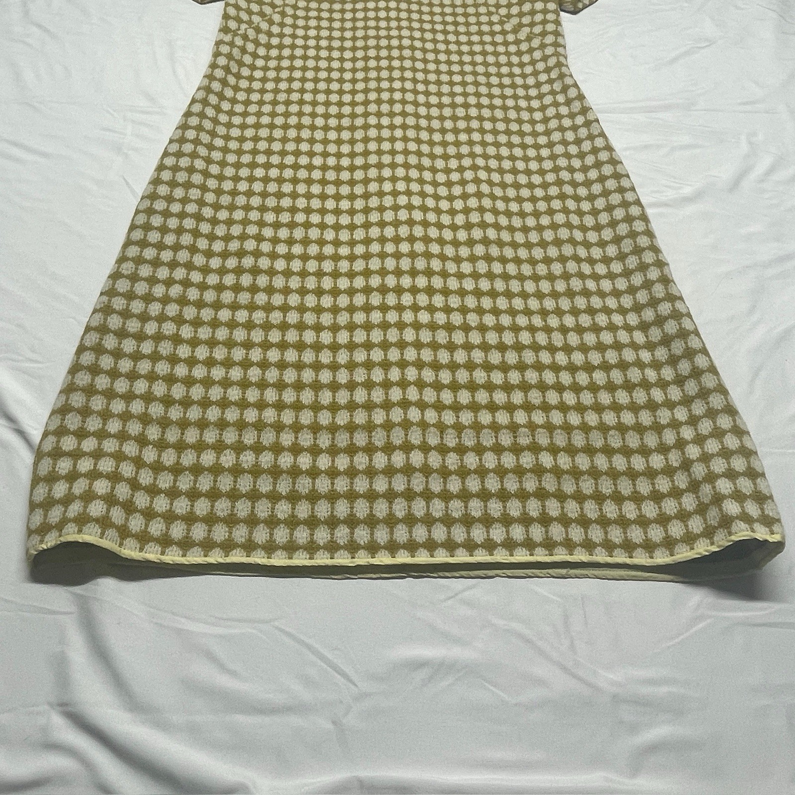 Vintage Handmade Shift Dress Small 30&Prime; Bust Knee Length Mod 60s 70s Style