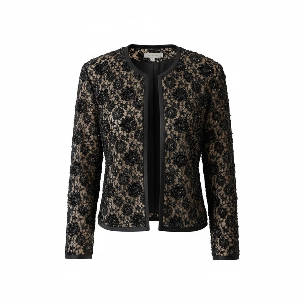 Vintage Floral Lace Jacket, NO Tags.Size Small