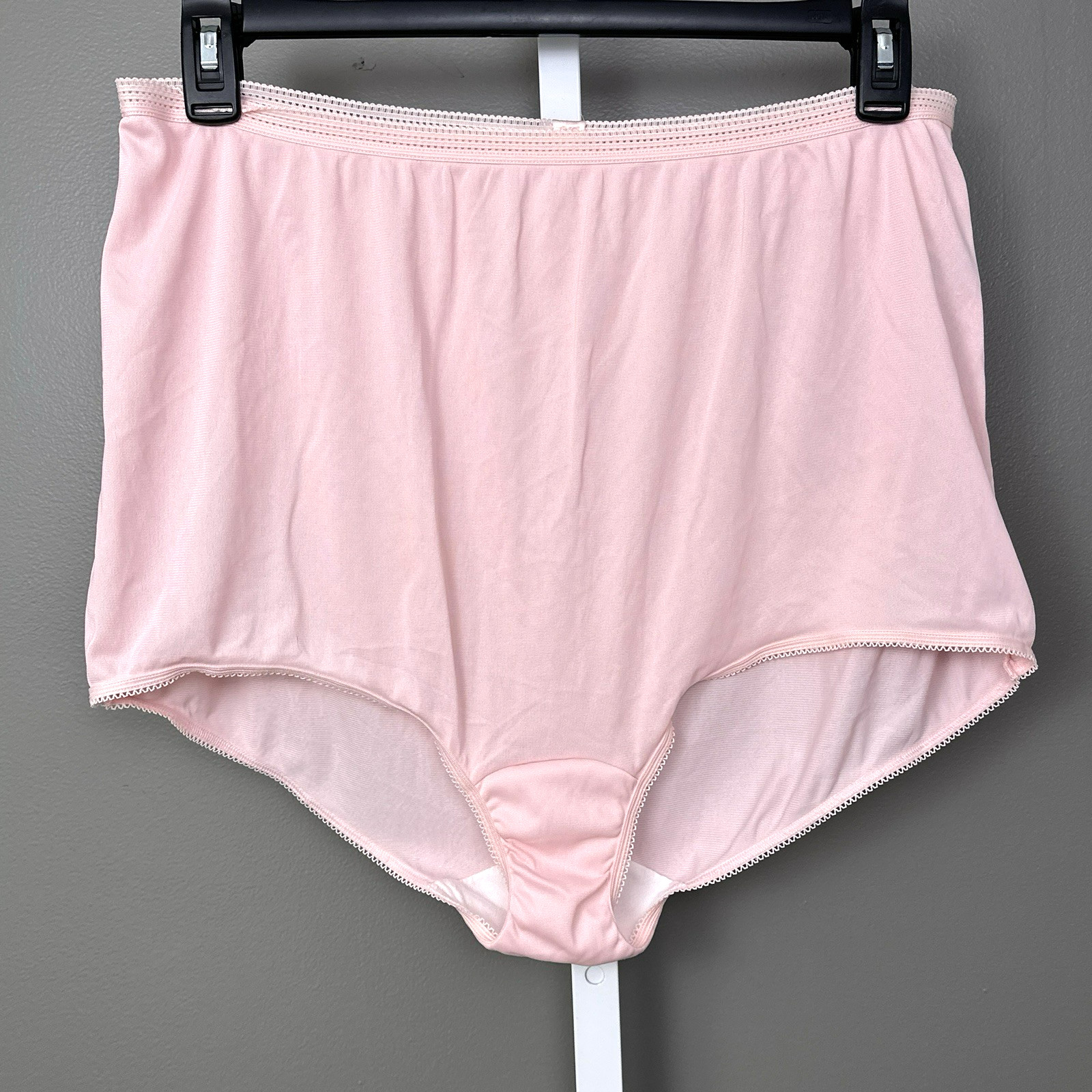 Vintage Sears Panties Plus Size 10 Granny Panty Pillow Tab Acetate Polyester