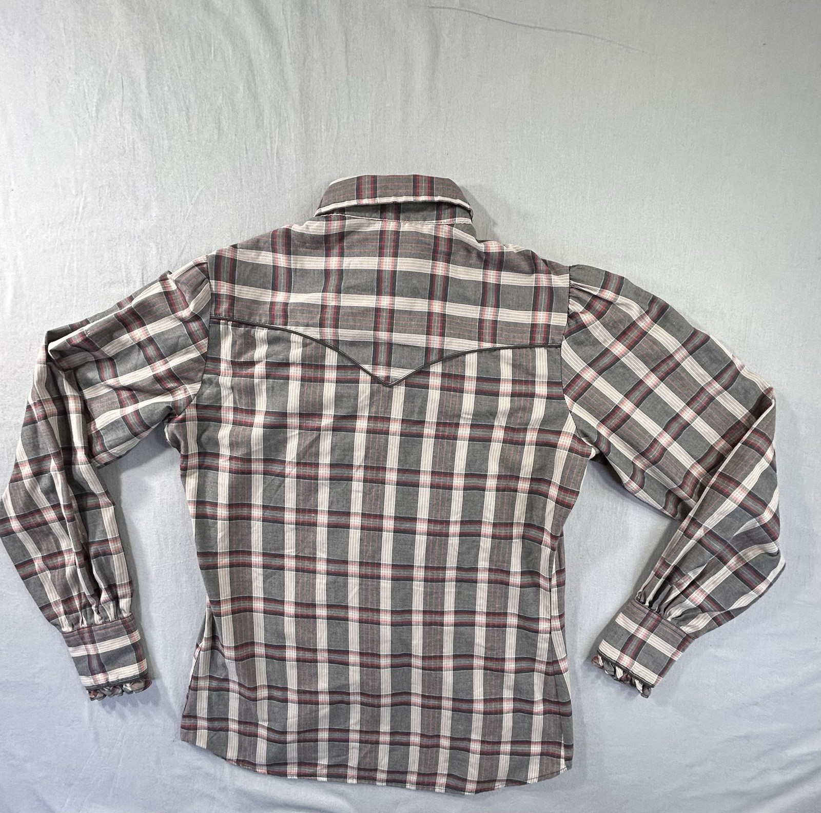 Vintage Kenny Rogers Snap Front Blouse Women’s 9/10 Fits Medium 80’s Western