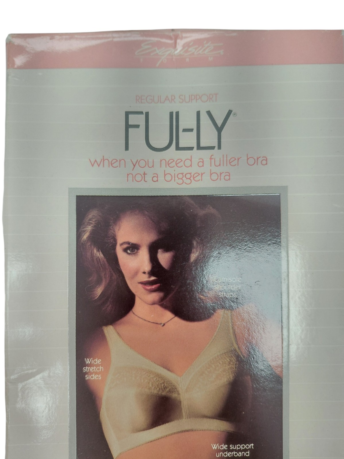 Vintage Exquisite Form Fully Bra Size 44C