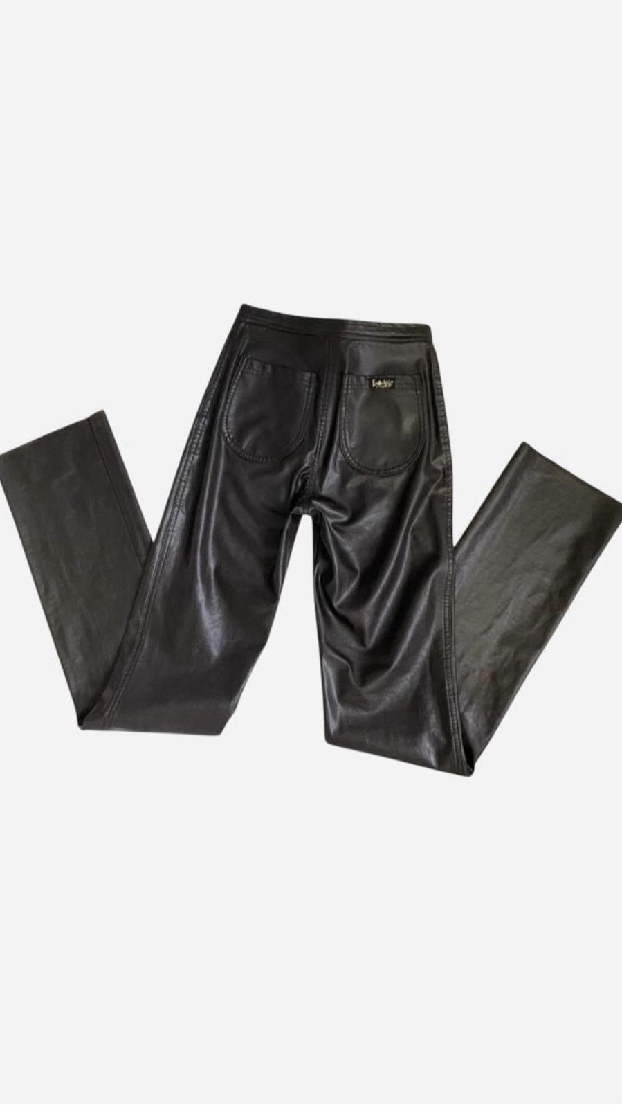 Rare Vintage Frederick’s Of Hollywood Black Vinyl Disco Pants
