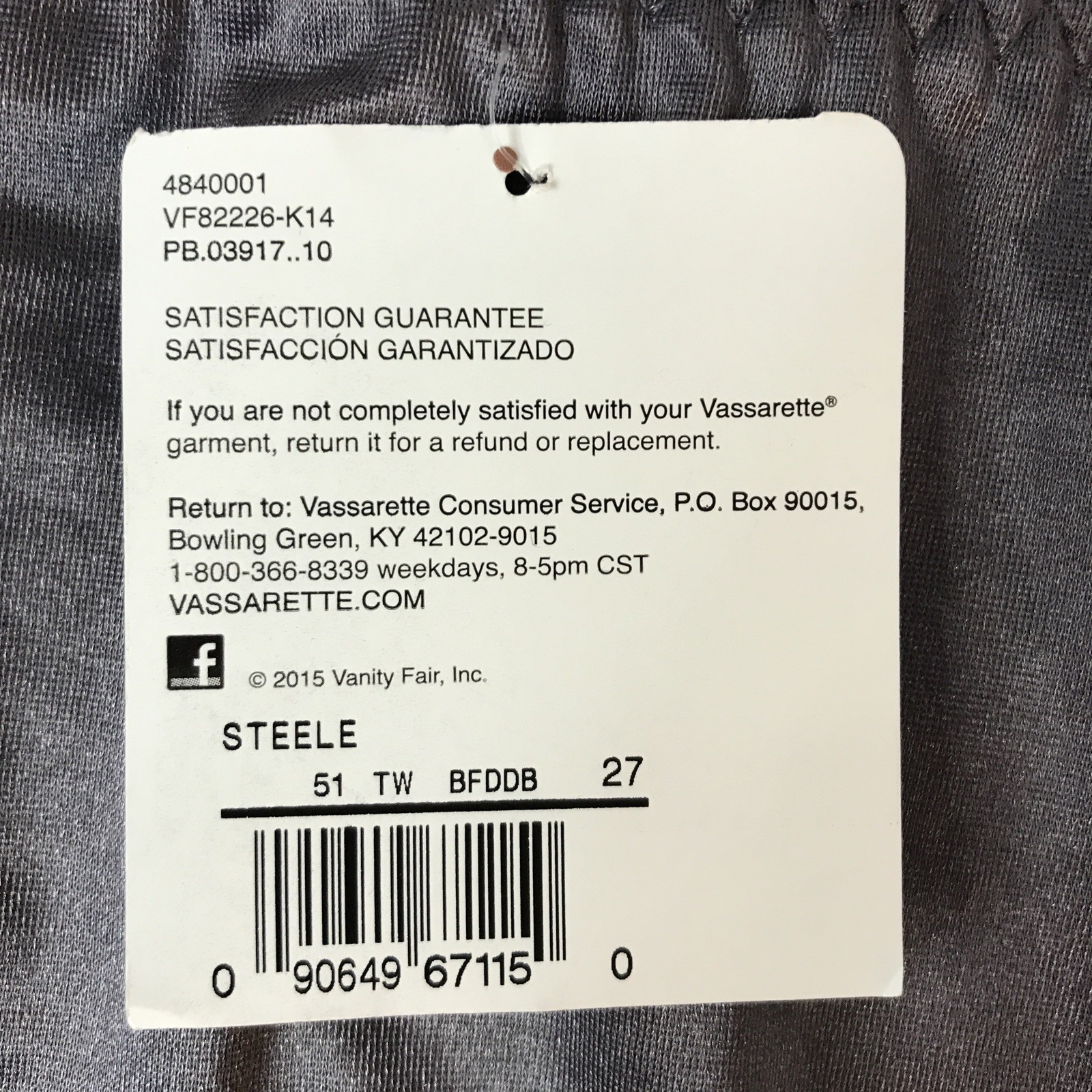 3X Vassarette Undershapers Light Control Panties Second Skin Satin NWT Steele