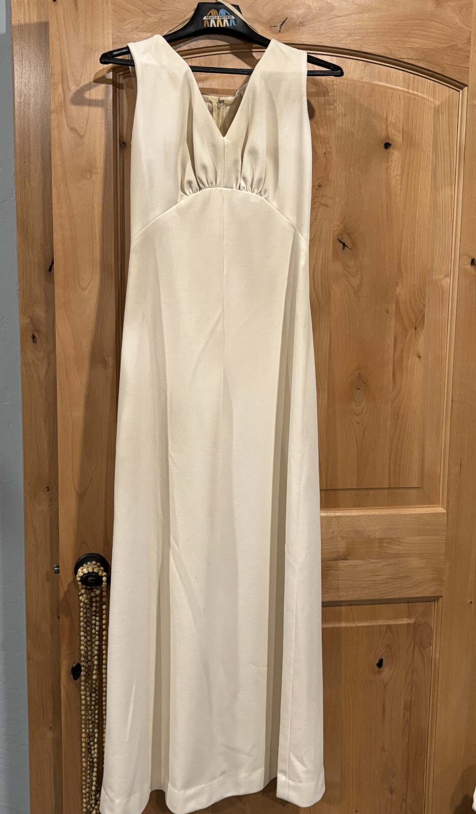 CLARALUNA Original Coat with Fur collar and cuffs —-Matching Full Length Dress