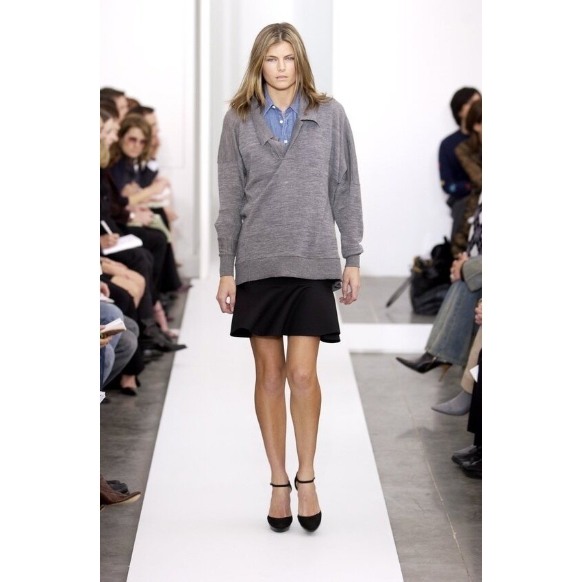 Balenciaga Fall 2002 Nicolas Ghesquiere Archive Denim Shirt Light Wash 38