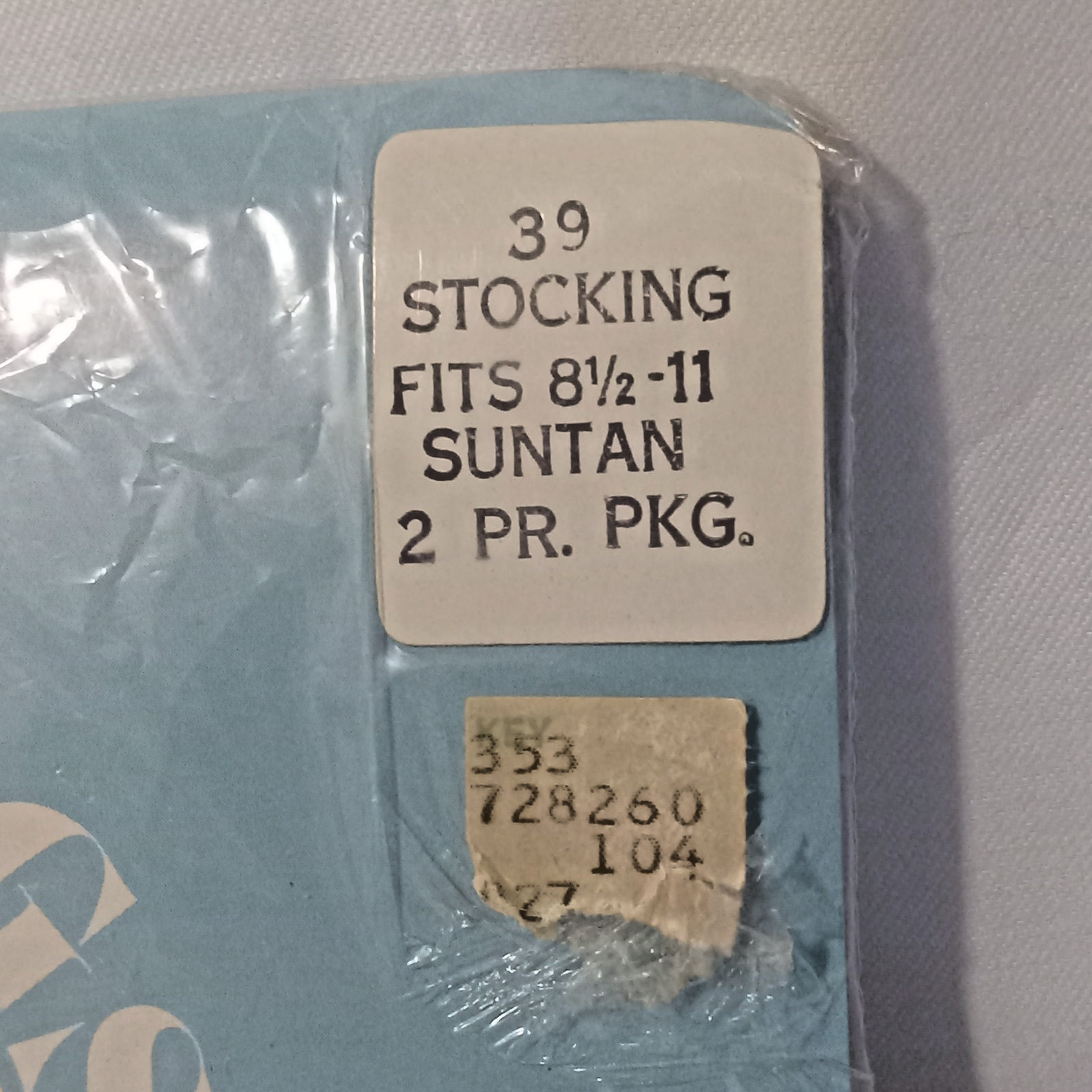 Sheer Stretch Stockings – VTG – Two Pairs – Color Suntan – Read