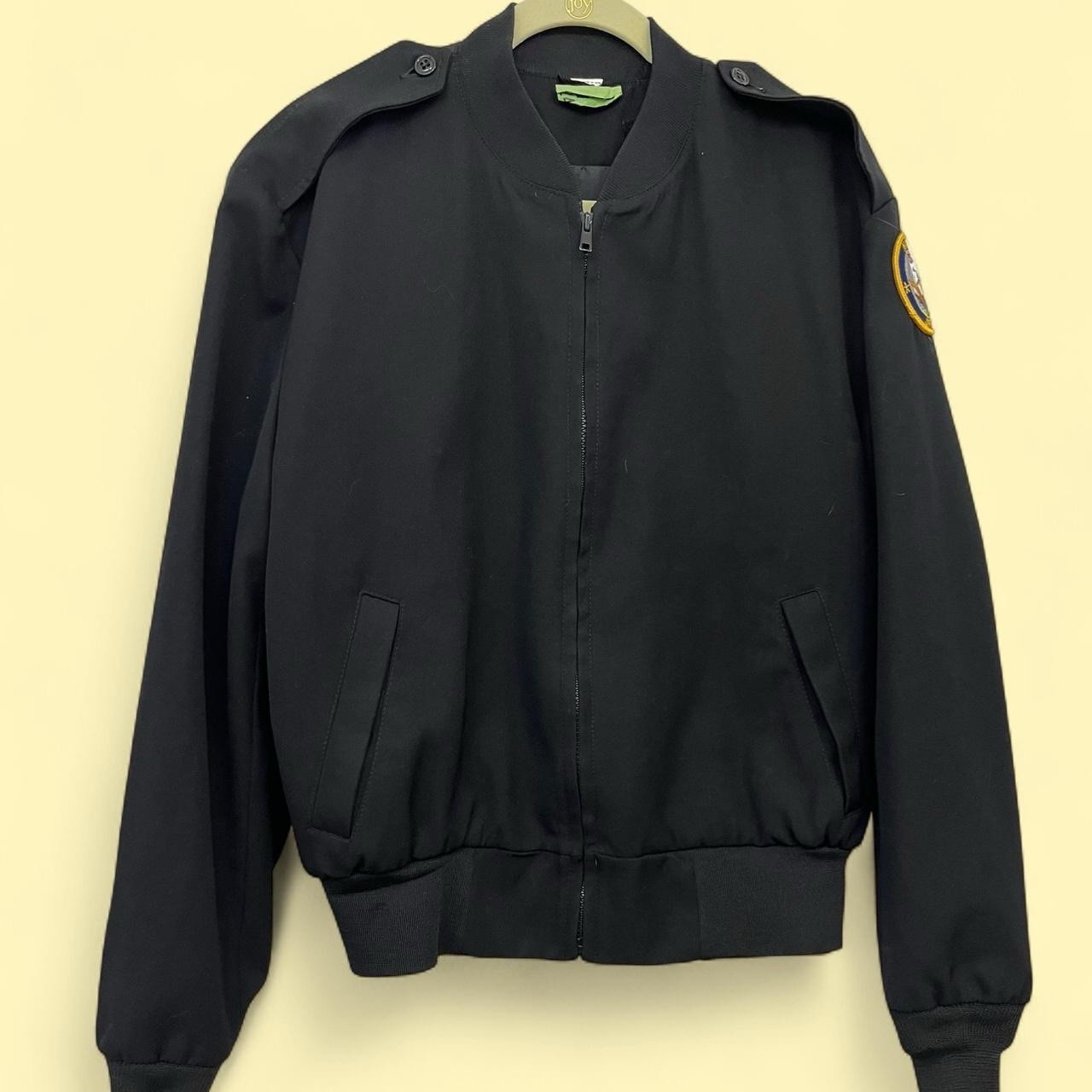 Vintage 2001 Navy JROTC Military Issued Banded Bomber Jacket