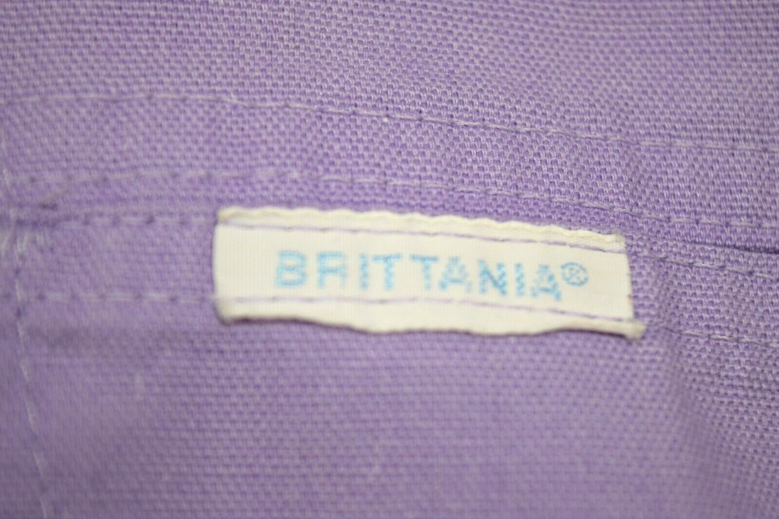 Vintage Pants Size S/M 70s Brittania Soft Lavender Purple Straight Leg High Rise