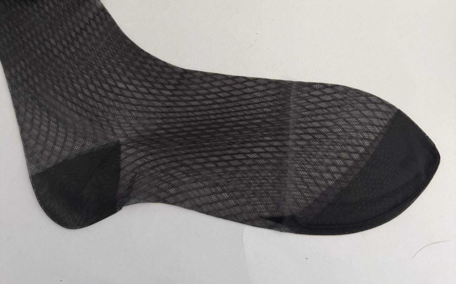 Vintage SUZANNE XXXX Textured Flat Knit Stockings 34 Inches Long Seamless