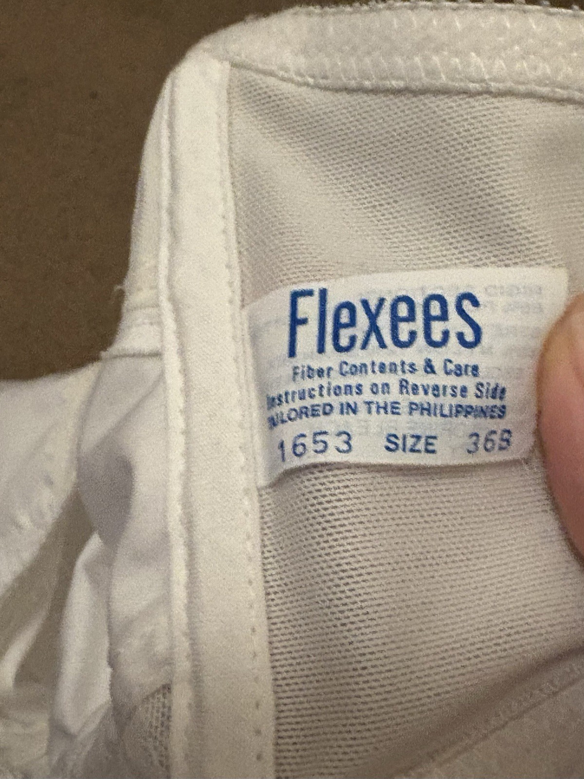 Vintage Flexees Cotton Lightweight White Bra 36B Style 1653 -Excellent Condition