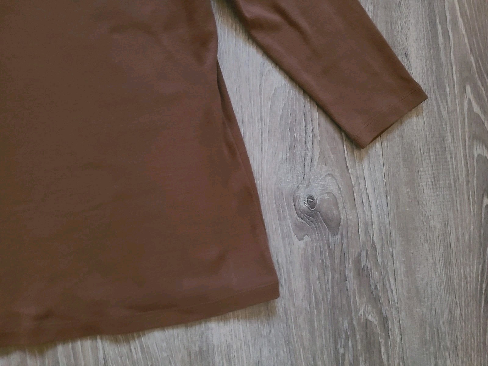 VTG Dressbarn Womens M Fitted Top Beaded Lace Brown Stretchy Y2K Fairycore