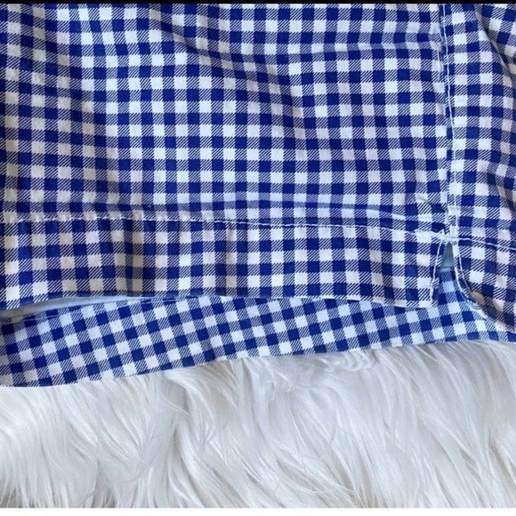 Old Navy Blue & White Patriotic Everyday Gingham Shorts – 6 EUC