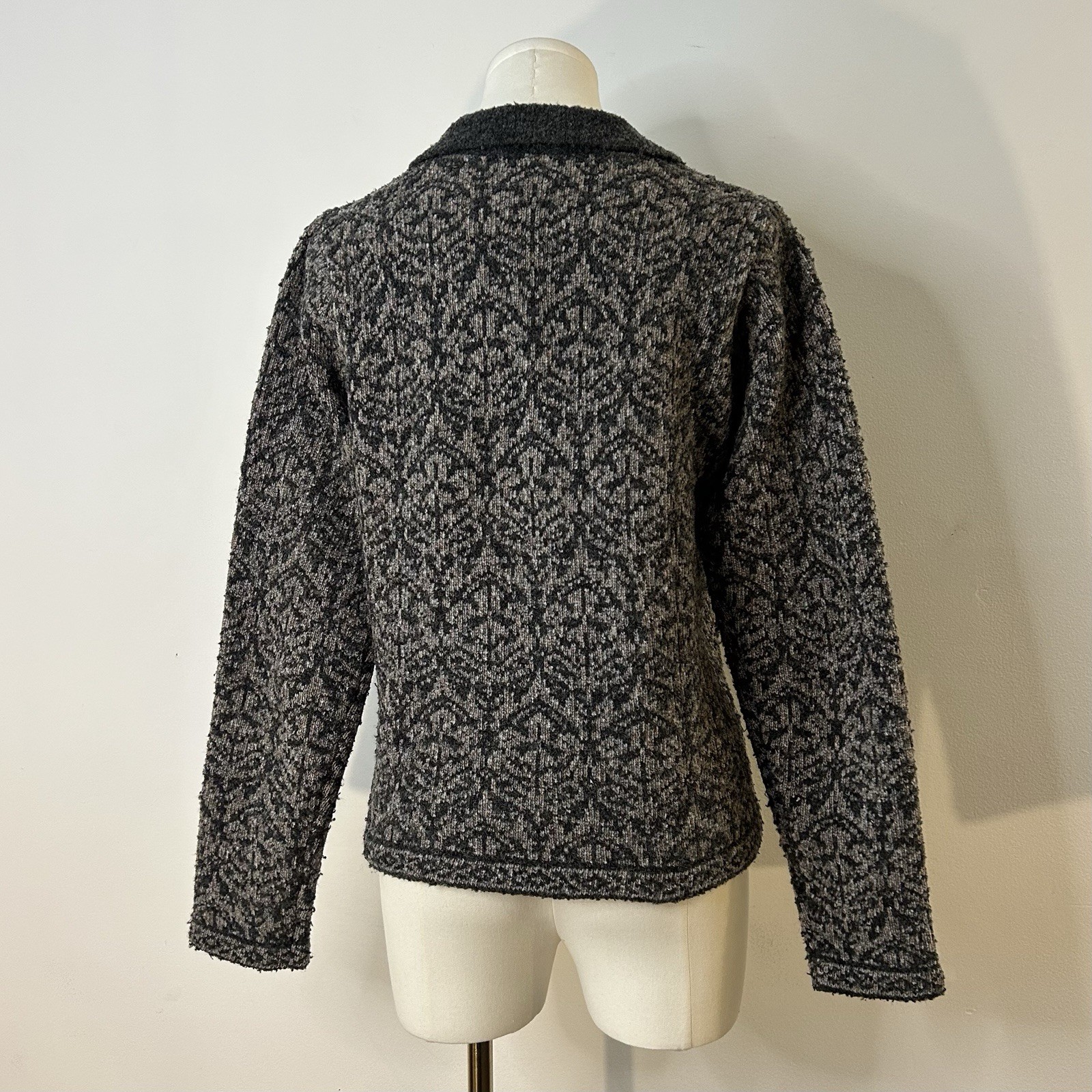 90s Chenille Wool Blend Sweater Phoebe Buffay Fairy Whimisgoth 40 Inch Bust