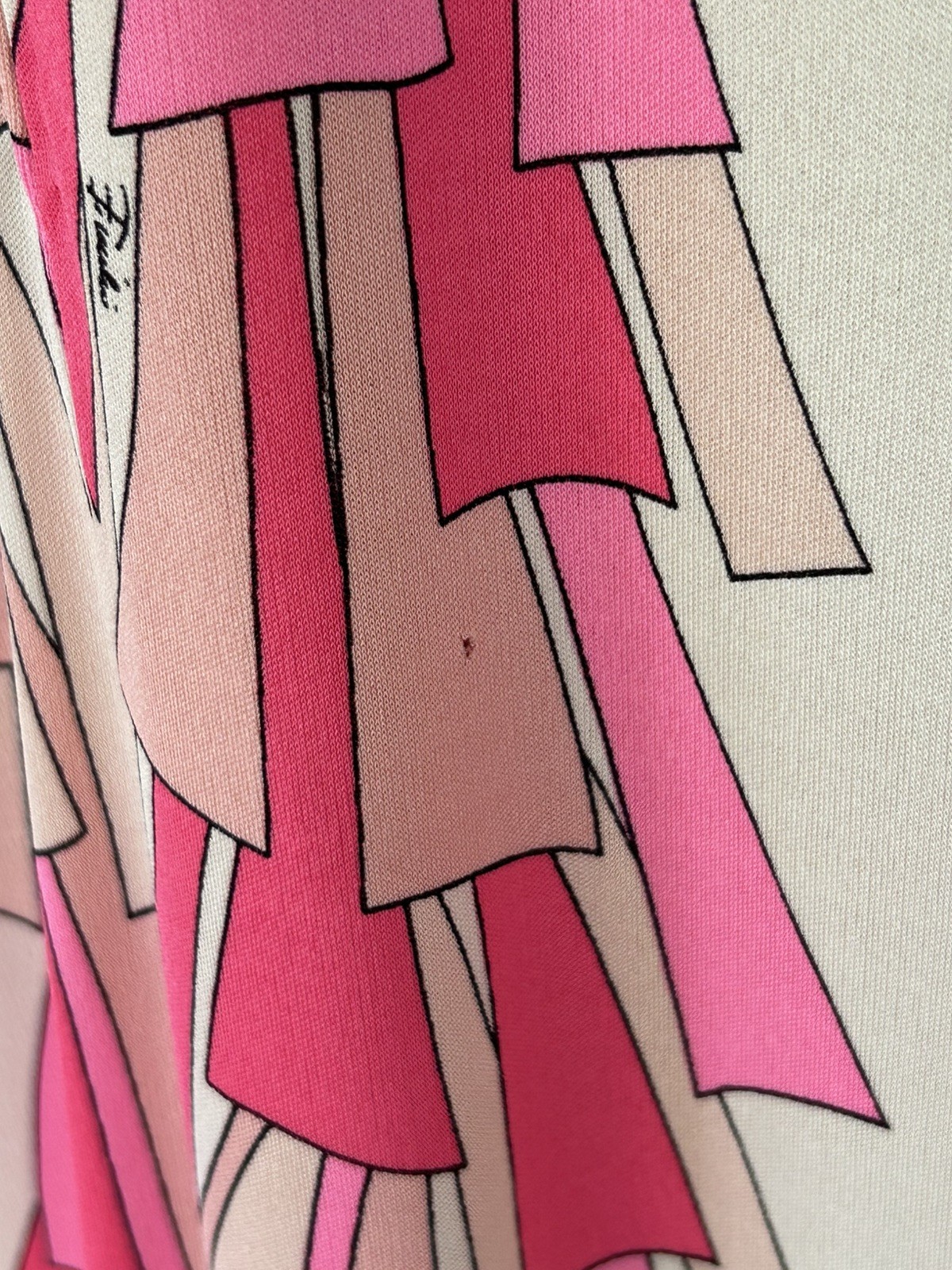 Vintage Emilio Pucci 14 Silk Dress