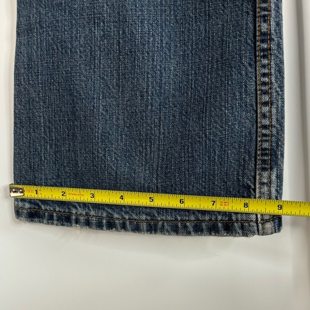 VTG Levi&rsquo;s 2001 518 Super-low Bootcut Made in USA 05/2001 Vintage Sz 7 Juniors