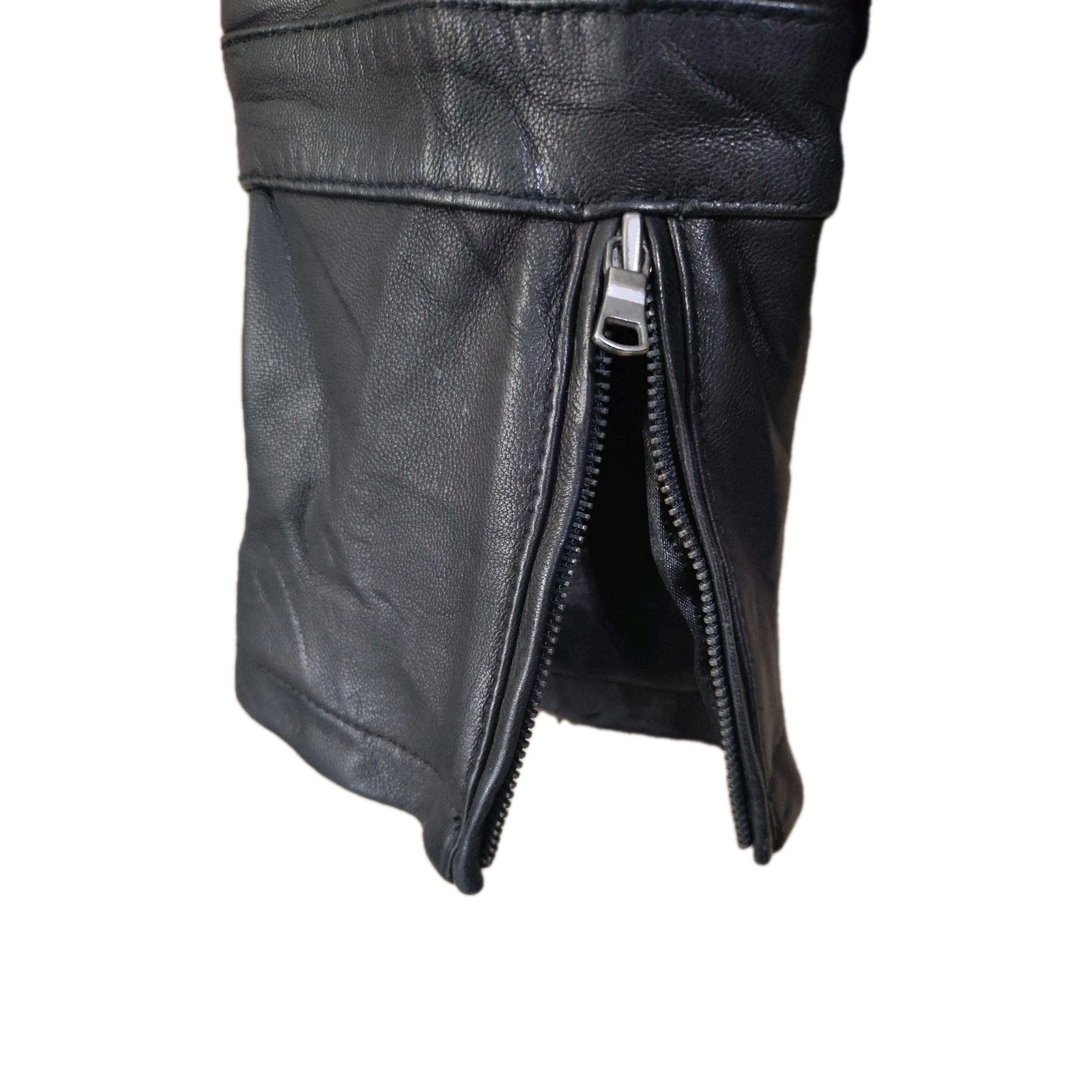 Gallery Lamb Skin Leather Jacket Size Petite Medium