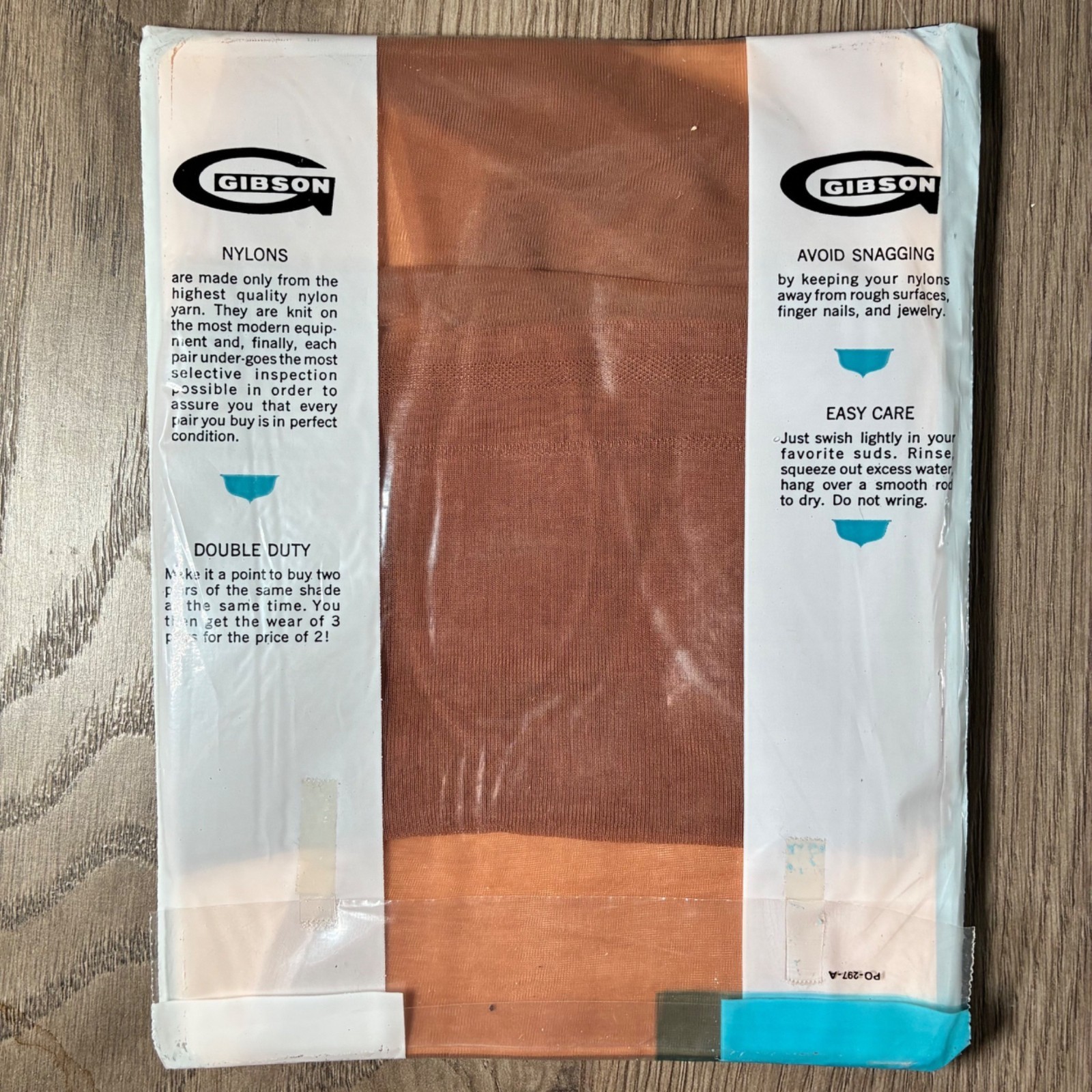 Gibson Seamless Run-Guard Nylon Stockings Size 9 Tropicana 1st Quality Lot Of 3