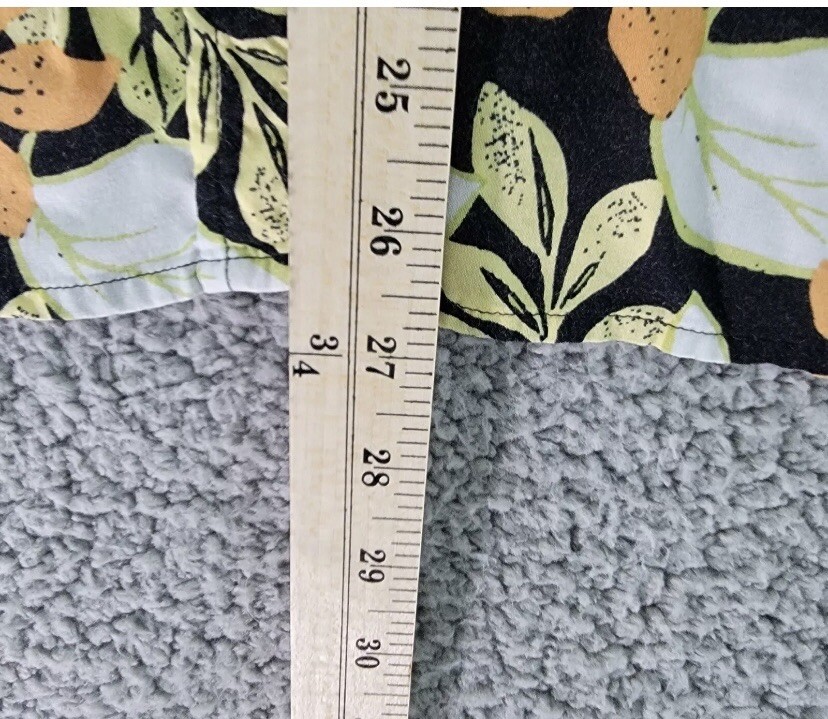 Vintage Hawaiian Style Button Down Shirt Basic Editions Extra Large