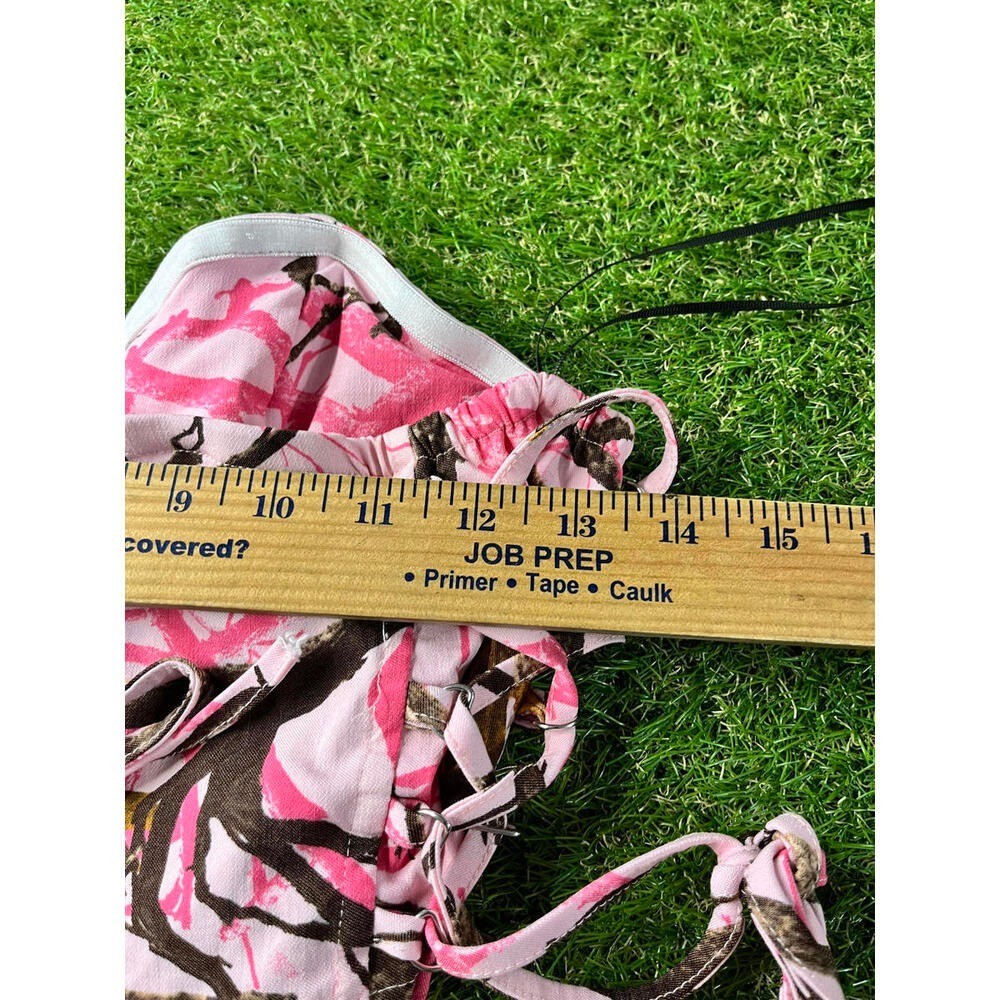 Like An Angel Pink Camouflage Print Corset Top Juniors XL