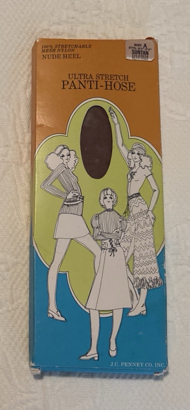 VTG Ultra Stretch Panti-Hose Size A (Suntan) (5&rsquo;0&Prime; to 5&rsquo;4&Prime;) J.C. Penney Co. Inc.