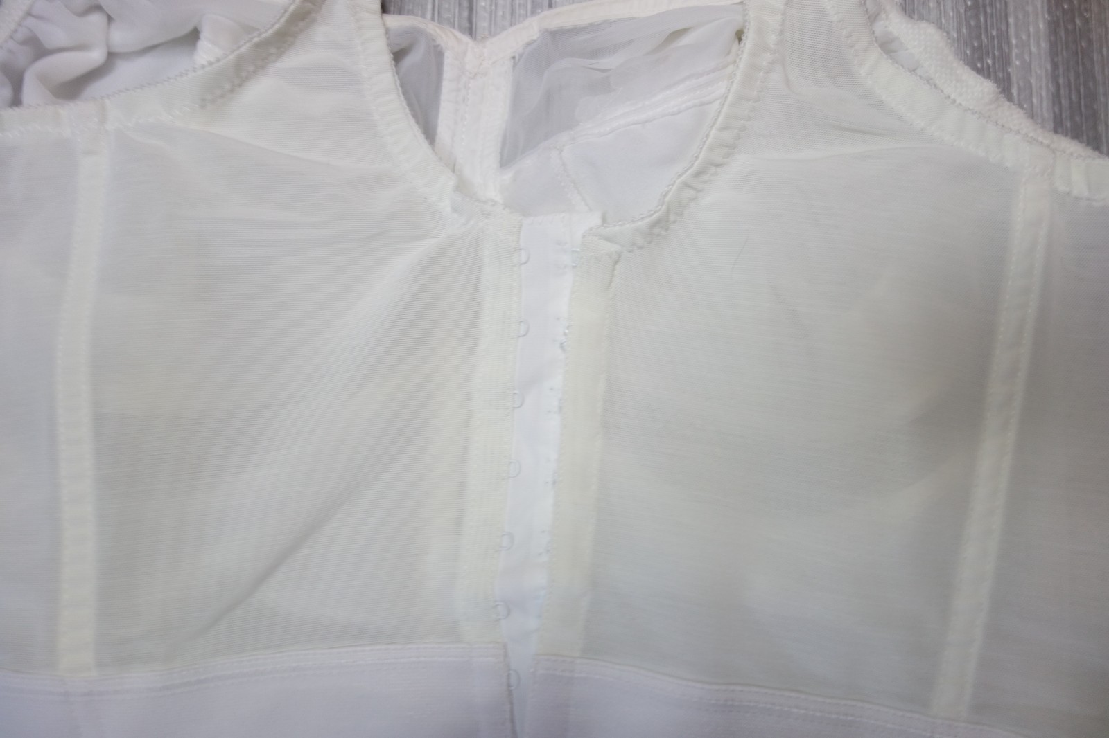 Vintage JCP Goddess Longline Shaper Size 46B #1304 White NOS
