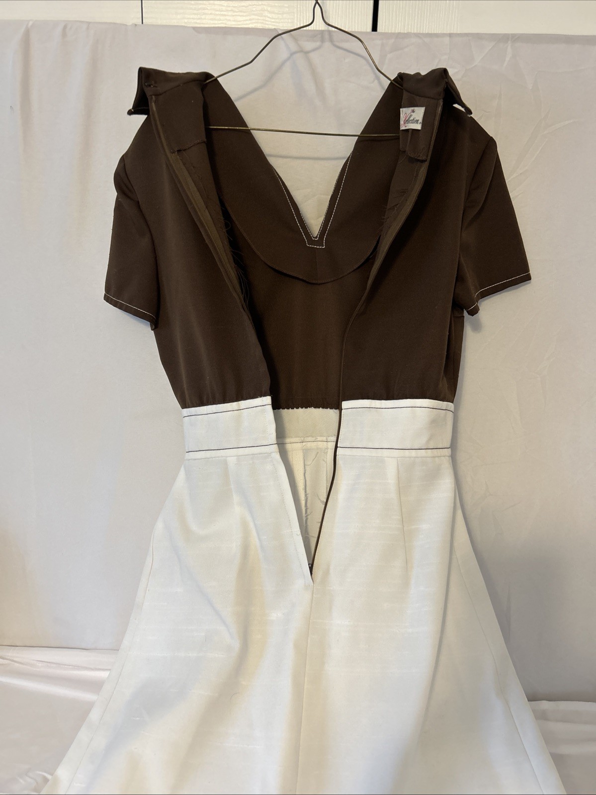 Vintage The Kollection Formal Pleated Maxi Hostess Dress 1960/70’s Size-S
