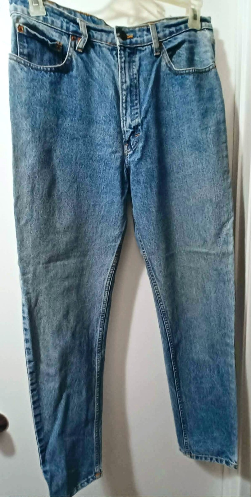 VINTAGE 1980s JORDACHE WOMEN&rsquo;S SZ 15/16 COTTON DENIM BLUE MOM JEANS EXCELLENT!