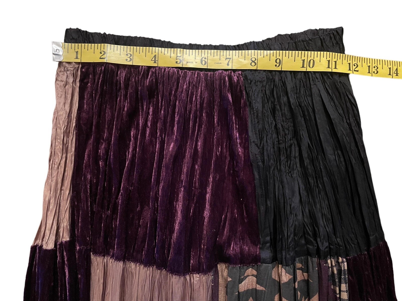 Vintage Circle T By Marilyn Lenox Western Ranch rodeo Velvet Purple Patchwork M