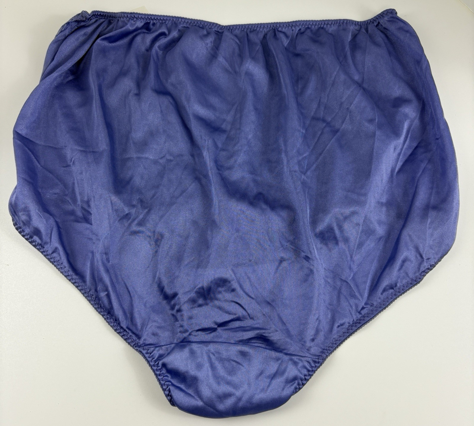 VTG Granny Panties Semi-Sheer Lot of 2 Nylon Full Figure Sz 10 Cotton Gusset NWT