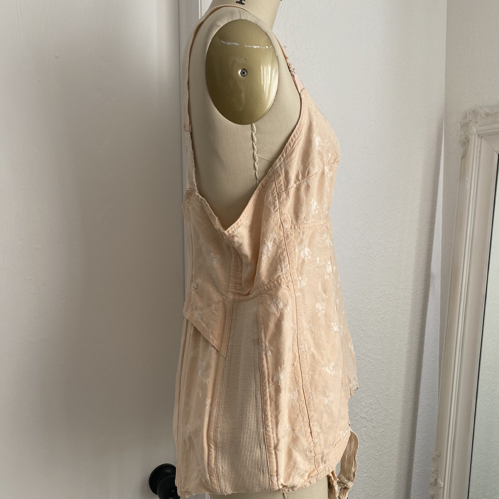 READ Vtg Sears Charmode Corset Girdle Open Bottom USA DAMAGED