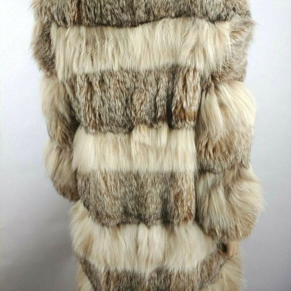 Vintage Viola Sylbert Designs Pieced Fur Coat (One of a Kind) Med/Large