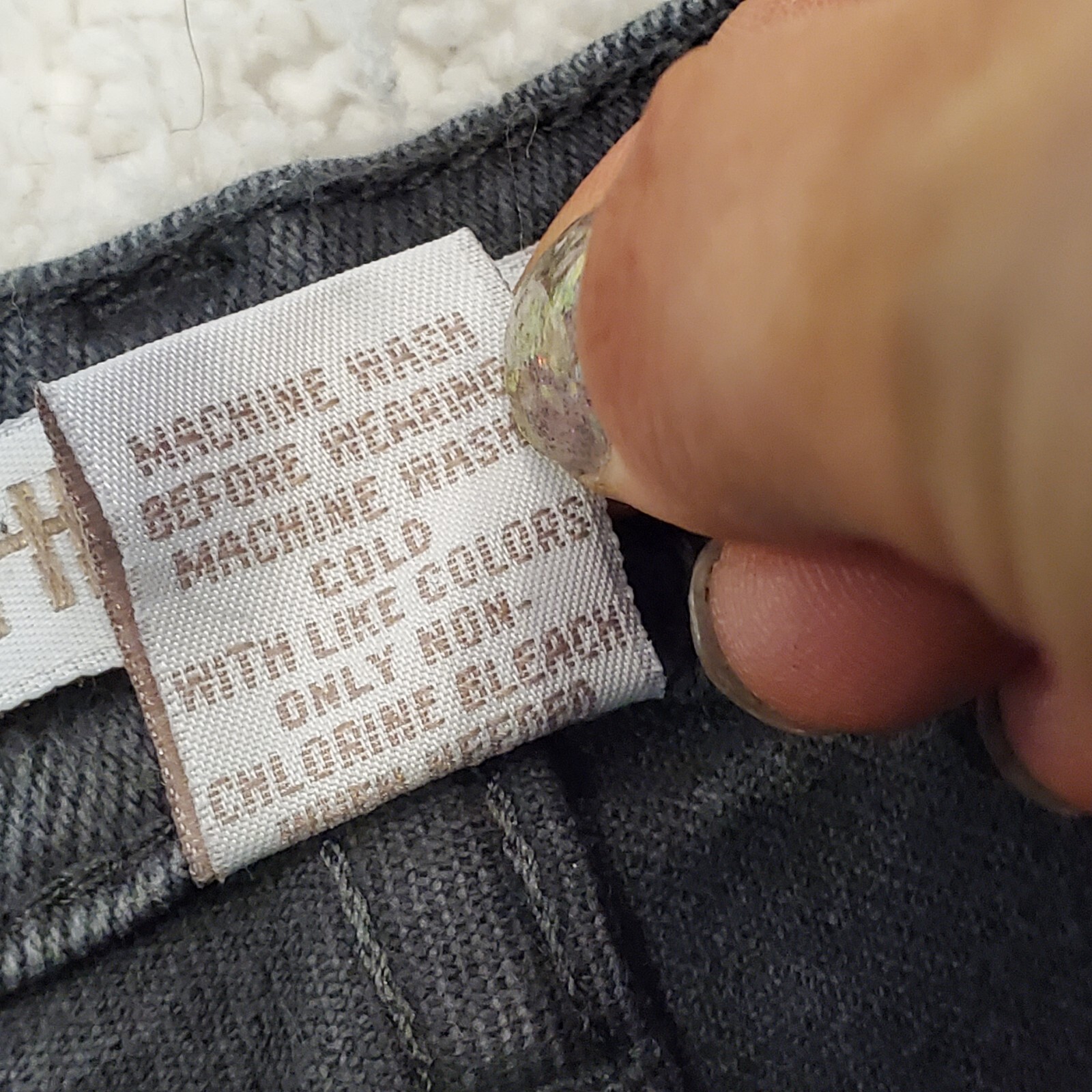90s Gray Jeans High Waisted Gray Straight Leg Stretch Sz 6 x 29.5 Grunge