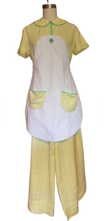 Early 1930s Style Garden Pyjamas Lounge Pajamas Set 36/38 Bust