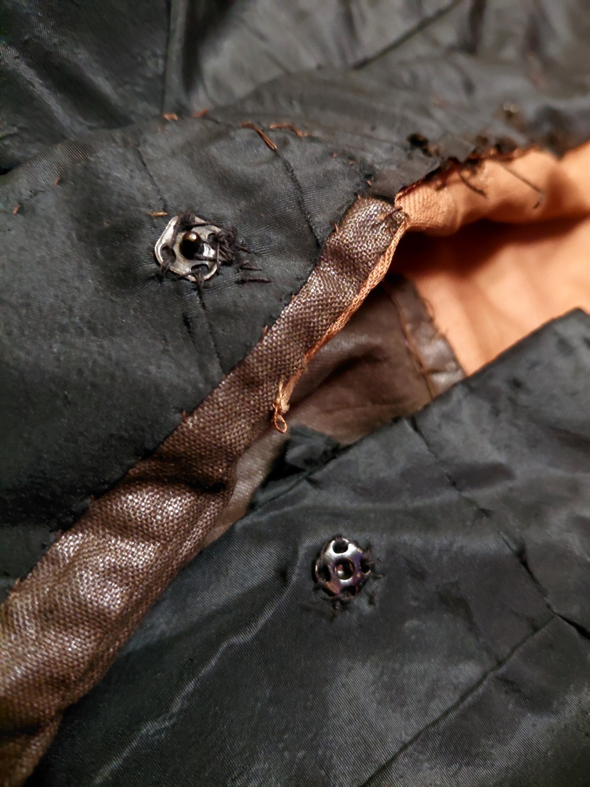 Antique Victorian Black Silk Taffeta Bodice 1870s-1890s Collector’s Piece
