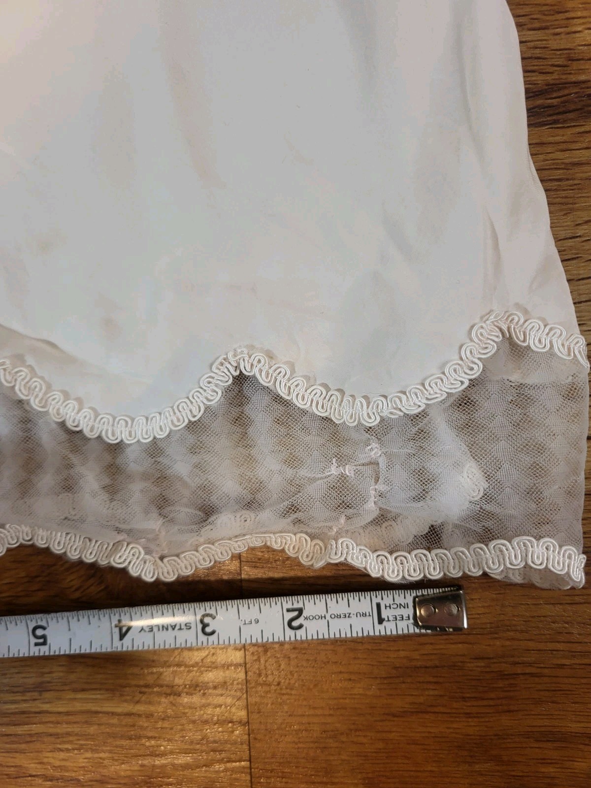 Vintage Seamprufe Blush Pink Size Small Half Slip Read