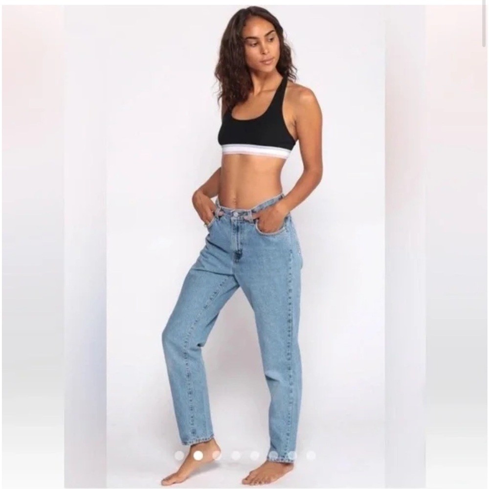 Calvin Klein CK Vintage 90s Y2K High Rise Straight Leg Denim Jeans 32 / 10/ 12