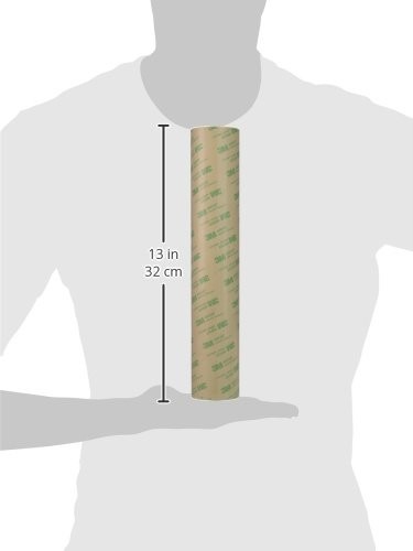 3M 468MP Adhesive Transfer Tape, Clear, 12 in x 5 yds, High Performance