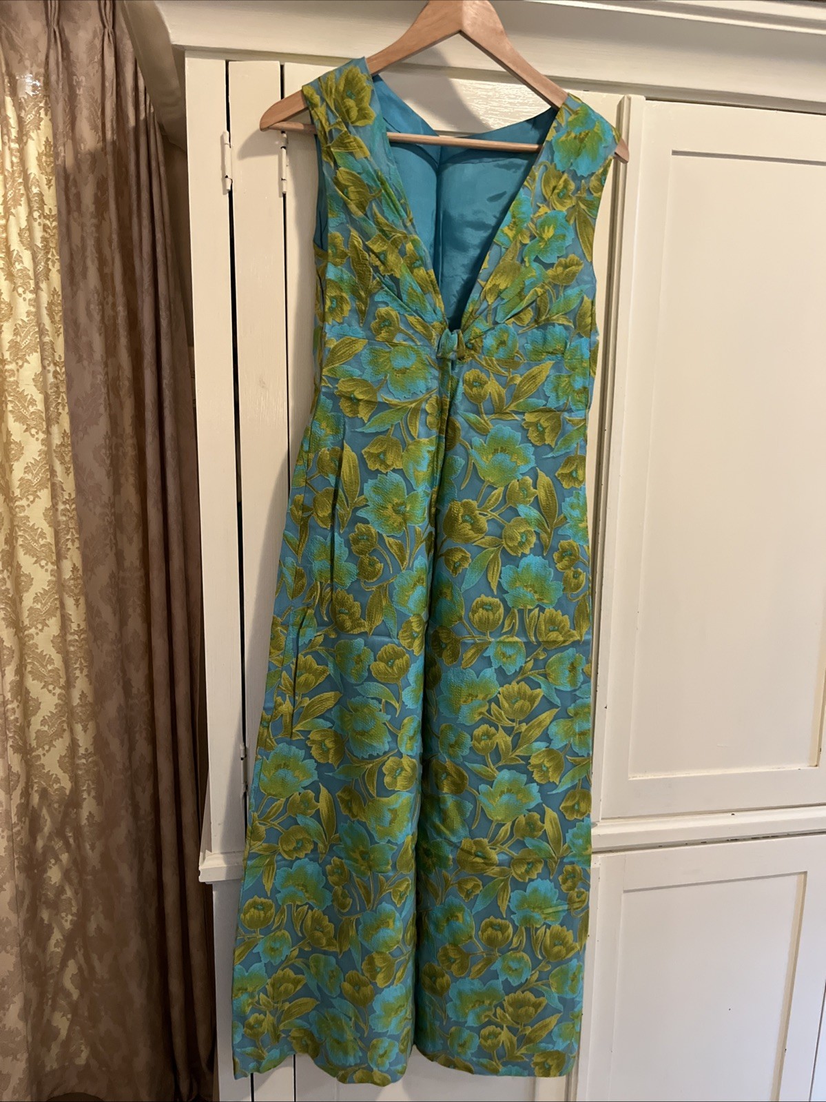 GORGEOUS!! 1960’s Custom Hand Made Women’s Cocktail Dress Small
